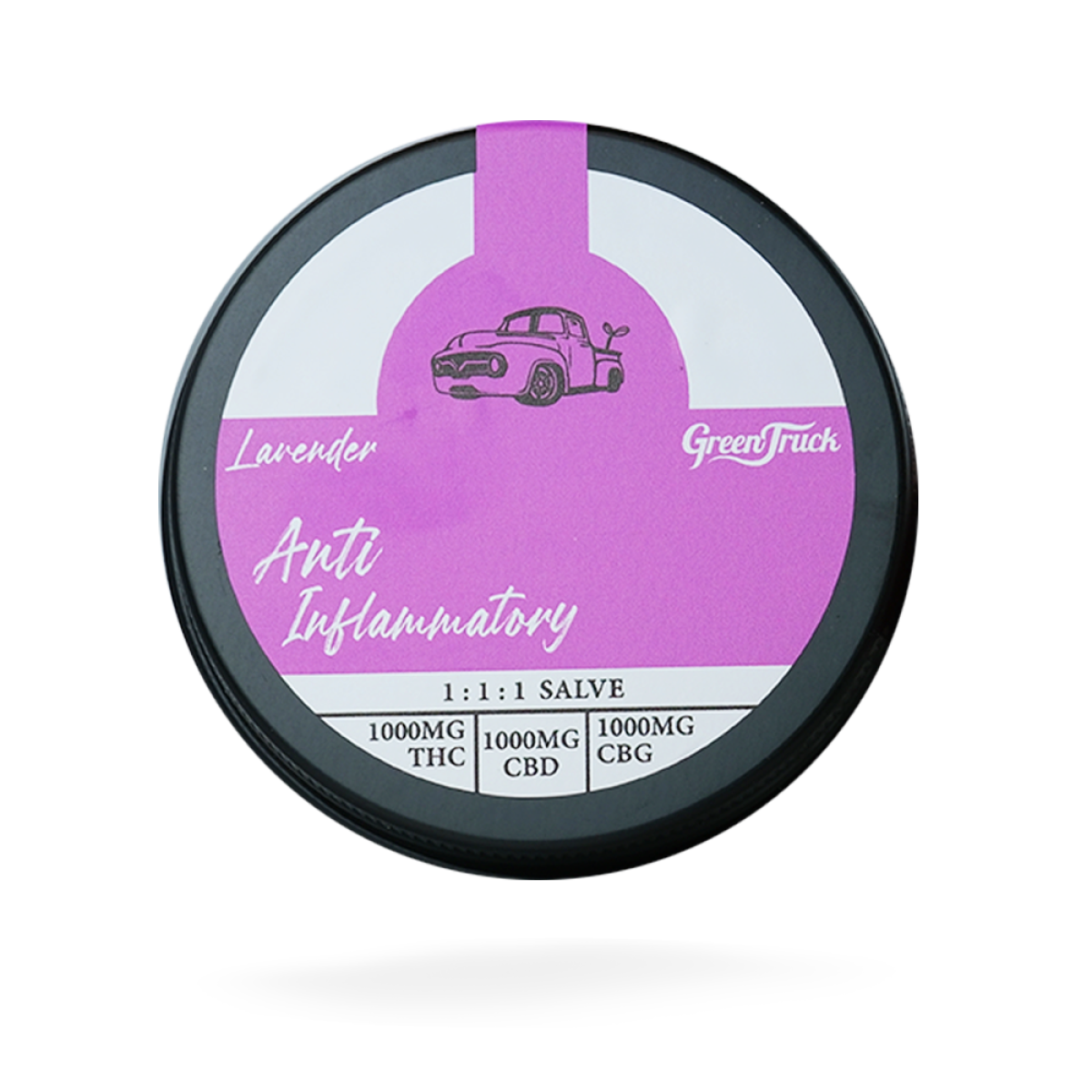 Photograph of product: Green Truck | Lavender Anti Inflammatory Salve