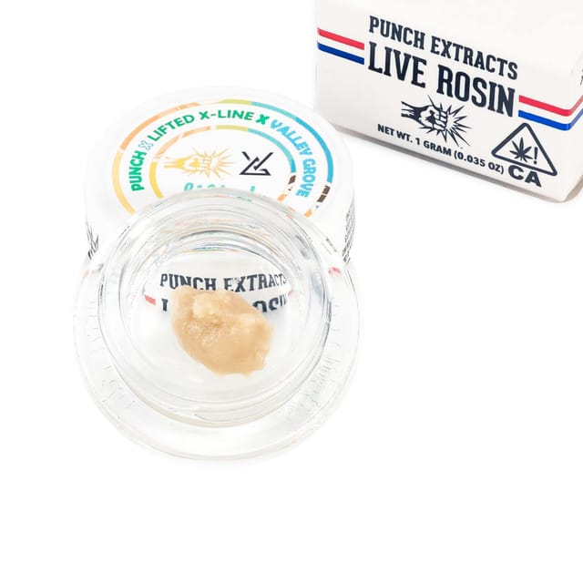 Photograph of product: Peach Belts 2.0 | Tier 4 | 1g Live Rosin