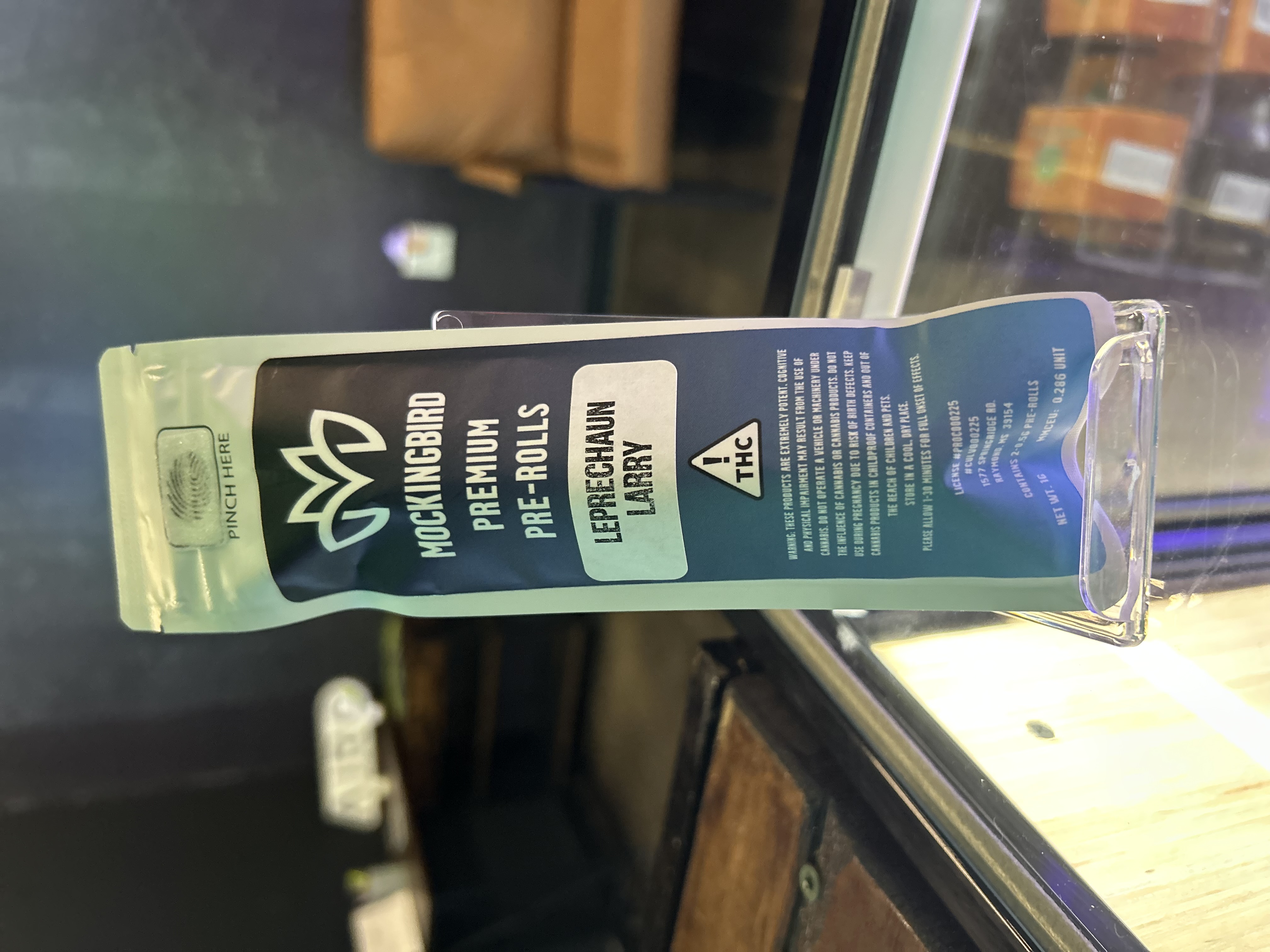Photograph of product: Leprechaun Larry | 2 x Prerolls | Mockingbird