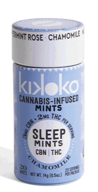 Photograph of product: "Sleep" Mints - CBN + TH-oui + Melatonin - 20pcs - 