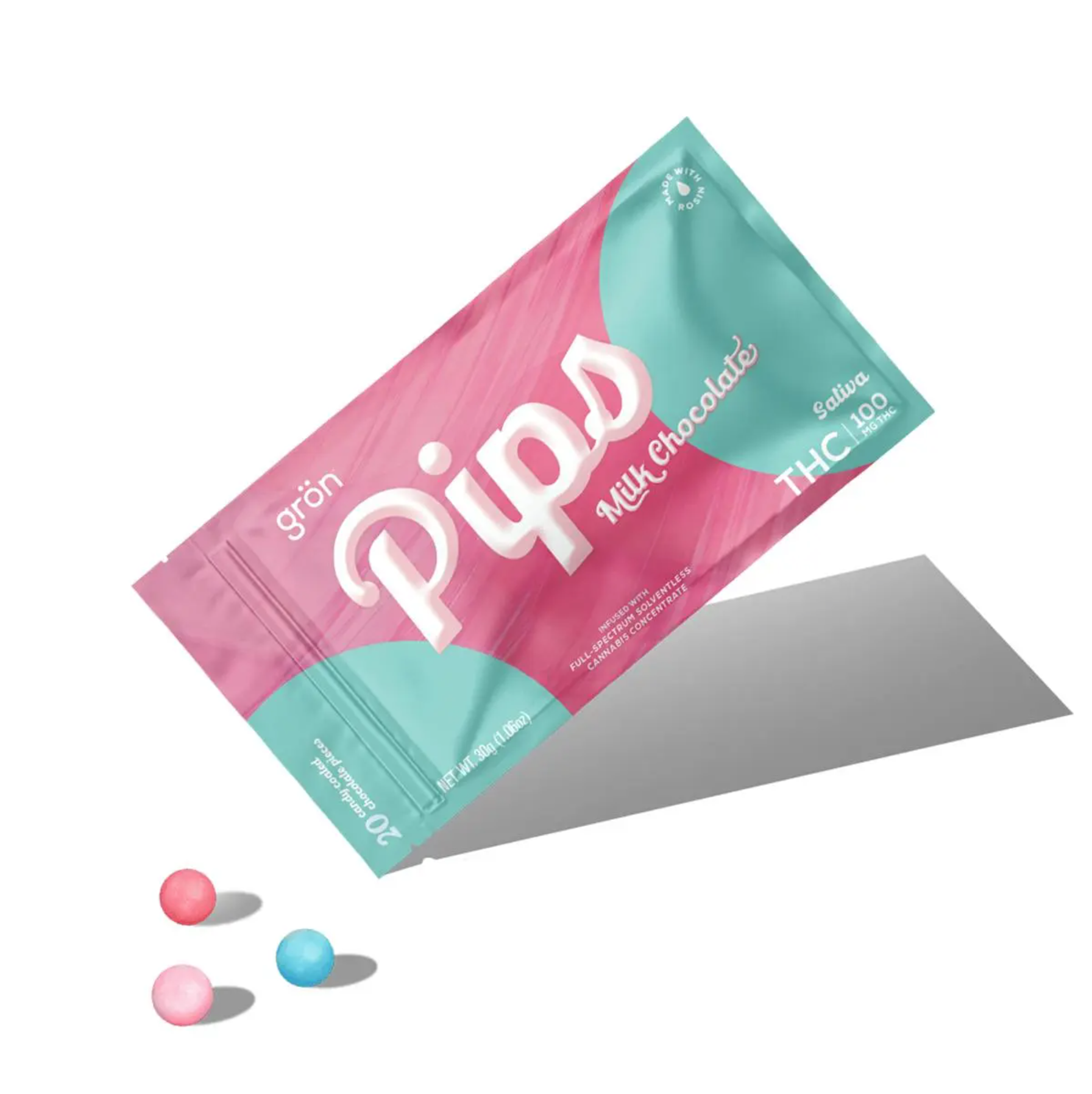 Photograph of product: Gron | Pips | Milk Chocolate 20pk