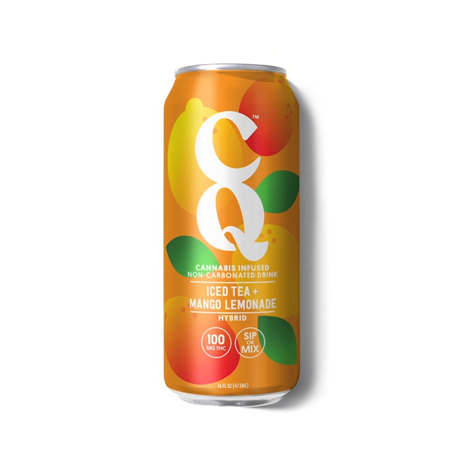 Photograph of product: CQ Mango Lemonade Iced Tea (H) 100mg