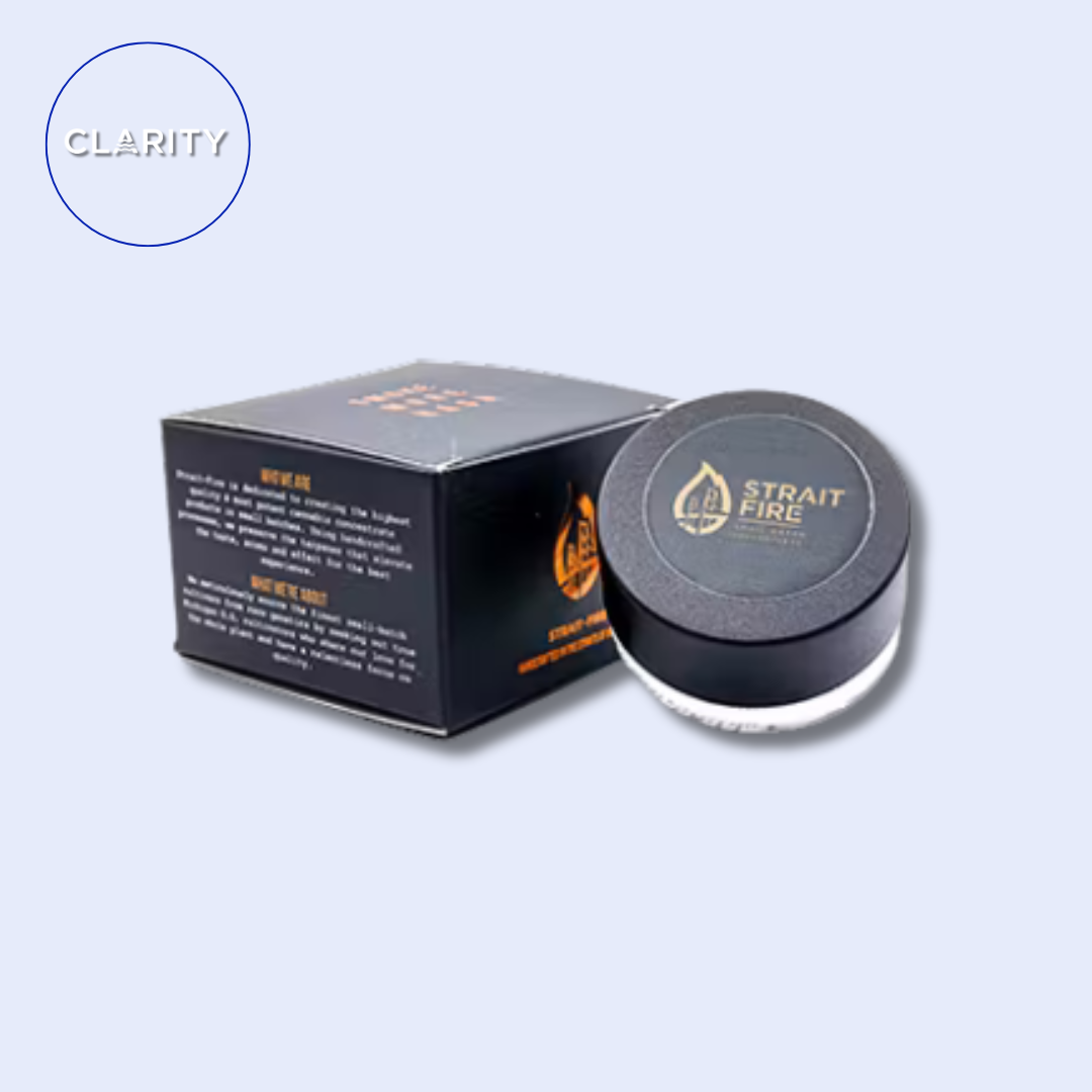 Photograph of product: Strait Fire Live Rosin | Pure Michigan