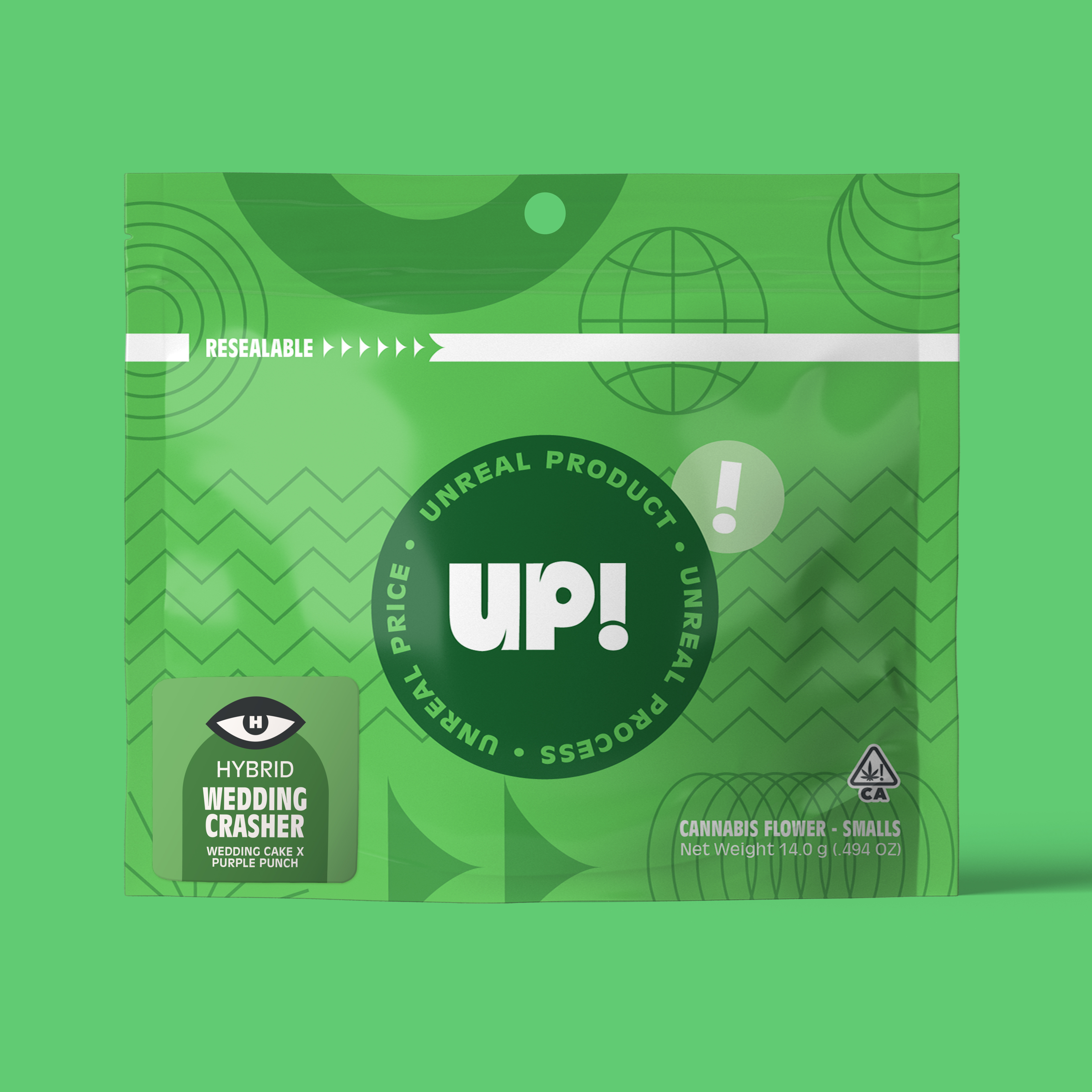 Photograph of product: UP! - Humboldt Pound Cake (Oui'd) Oui'd Smalls - 14g