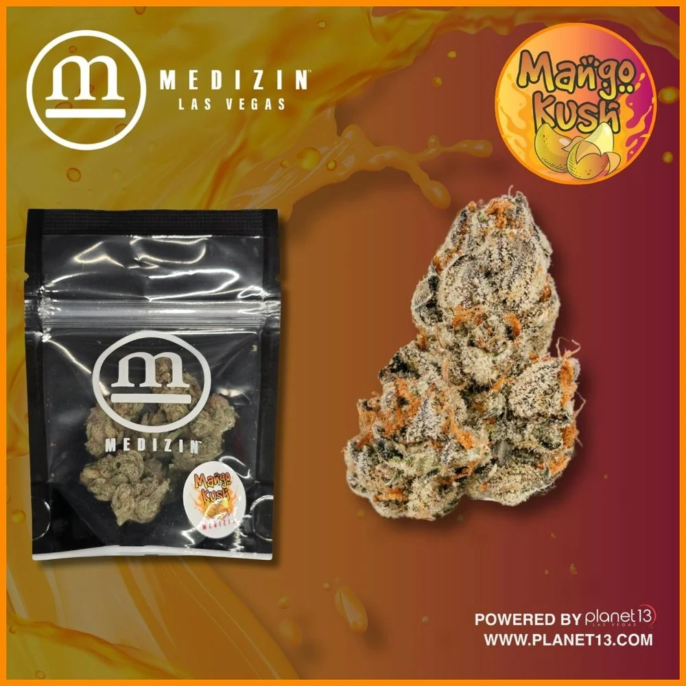 Photograph of product: Medizin | Mango Kush - 3.5g