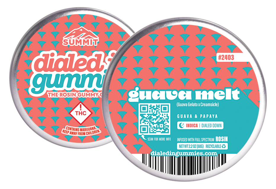 Photograph of product: Dialed In Guava Melt Gummies (I) 100mg