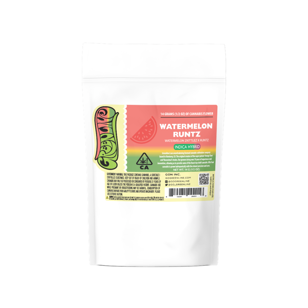 Photograph of product: 14G - WATERMELON RUNTZ