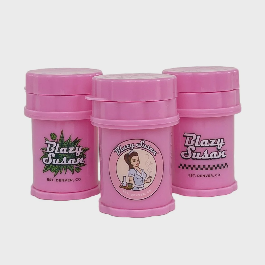 Photograph of product: Blazy Susan | Mini Plastic Grinder | $12