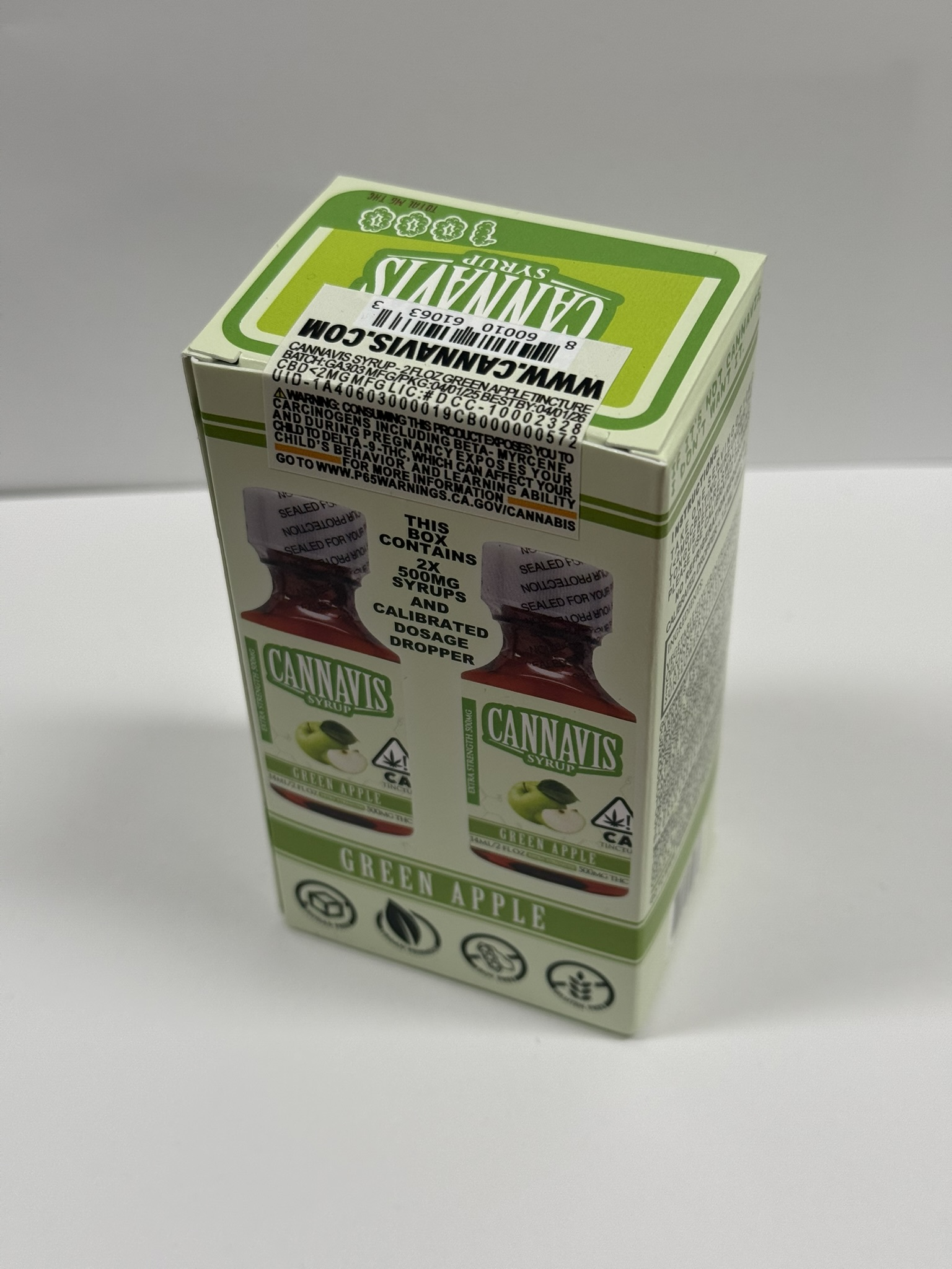Photograph of product: Green Apple Syrup 2PK