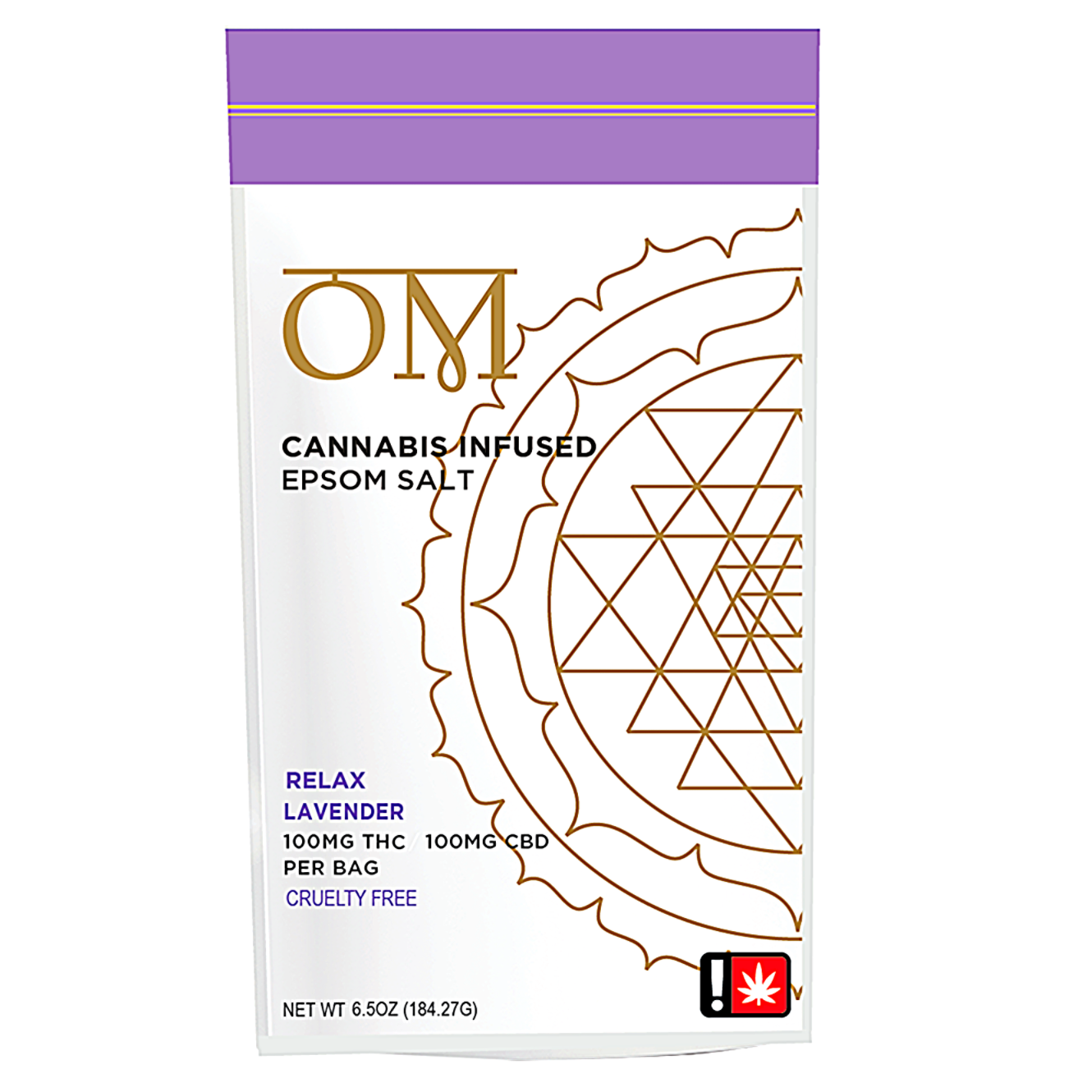 Photograph of product: OM Epsom Salts | Relax - Lavender