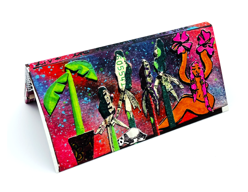 Photograph of product: "Living in Harmony Con La Vida" Rolling Papers
