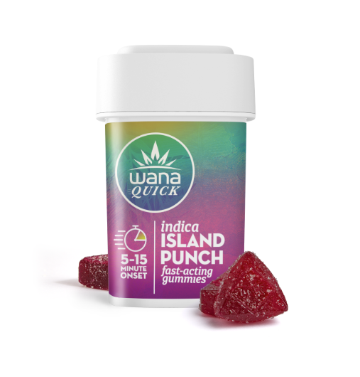 Photograph of Product: Gummies | Wana Quick Island Punch | 20ct | 00166