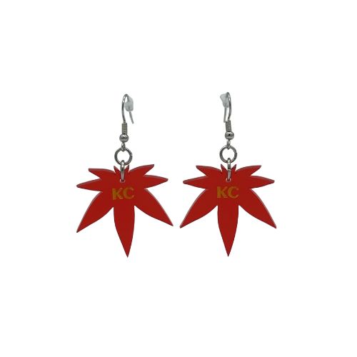 Photograph of product: Kansas City Kush Dangle Earrings