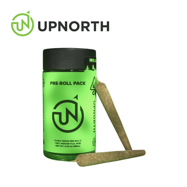 Photograph of product: UpNorth - Blueberry Pancakes - Pre-Roll Pack - 2.5g - Blueberry Pancakes