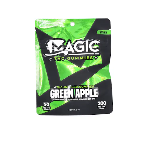 Photograph of product: Green Apple Gummies