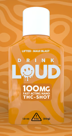 Photograph of product: Drink Loud | Maui Blast | 1.8oz/100mg