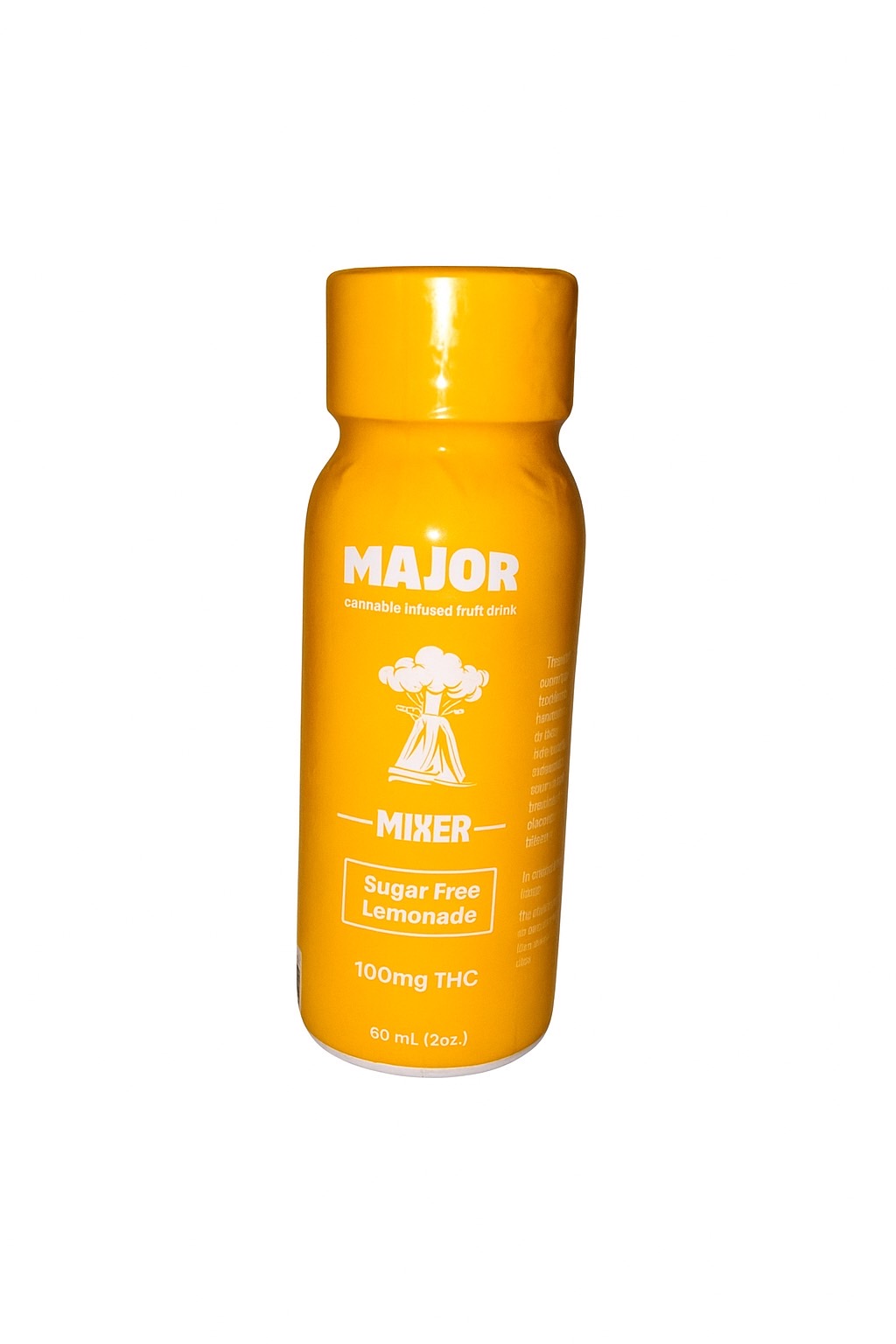 Photograph of product: Sugar Free Lemonade | Major | 100mg TH-oui Shot