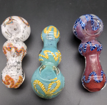 Photograph of product: Glass Pipe (Assorted Colors)