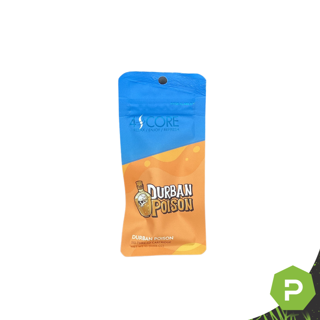 Photograph of product: 4SCORE Cartridge | Durban Poison