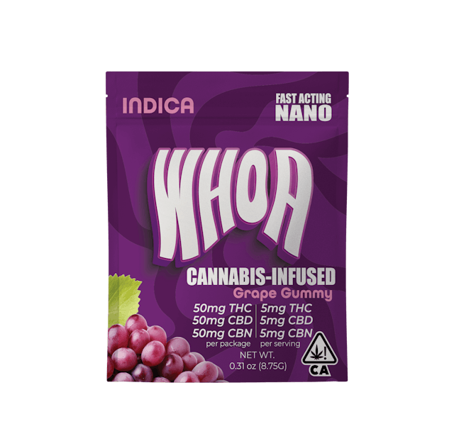 Photograph of Product: Grape |  CBN:CBD:THC 1:1:1  Gummies