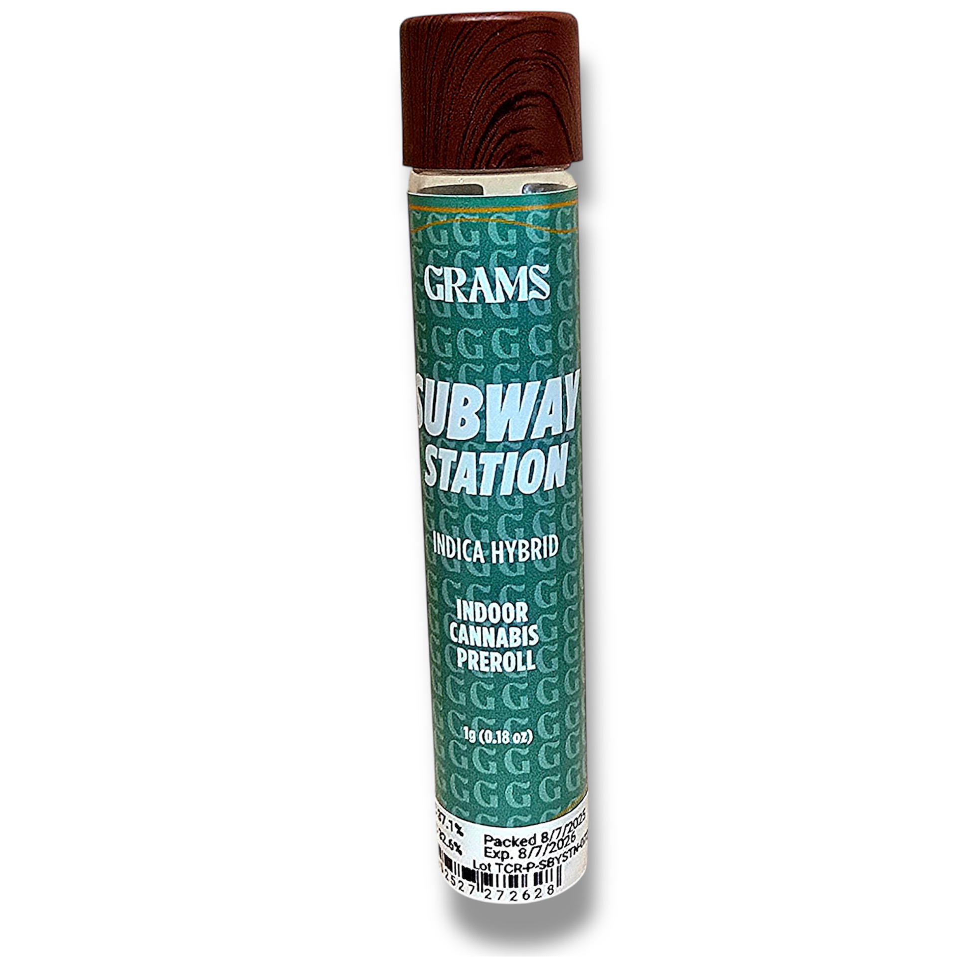 Photograph of product: Subway Station | Pre-roll | 1g