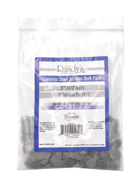 Photograph of product: Bulk Screens - 0.5" Stainless