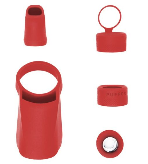 Photograph of product: Puffco - Peak Pro Travel Pack - Red