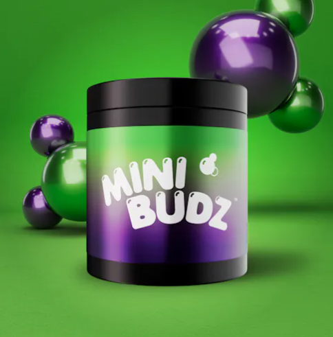 Photograph of product: Popcorn Flower | MiniBudz  | Mandarin Zkittles - 7g