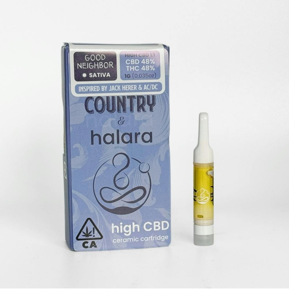 Photograph of product: GOOD NEIGHBOR (1:1 CBD:THC) - 1G