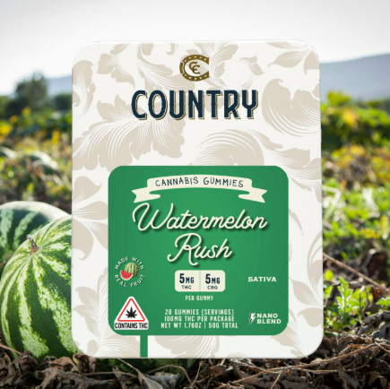 Photograph of product: Gummies | Watermelon Rush 1:1 | 20pk