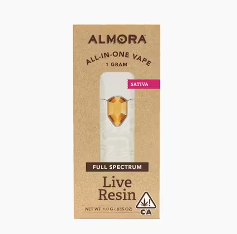 Photograph of product: Almora Farm Chem Driver Oui'd Live Resin Full Spectrum AIO 1g