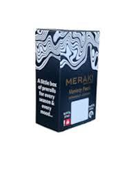 Photograph of product: MERAKI - VARIETY PACK - 0.5G - 20PK - HOT MINT SUNDAE , MAC , SPRITZER & WEDDING BAND