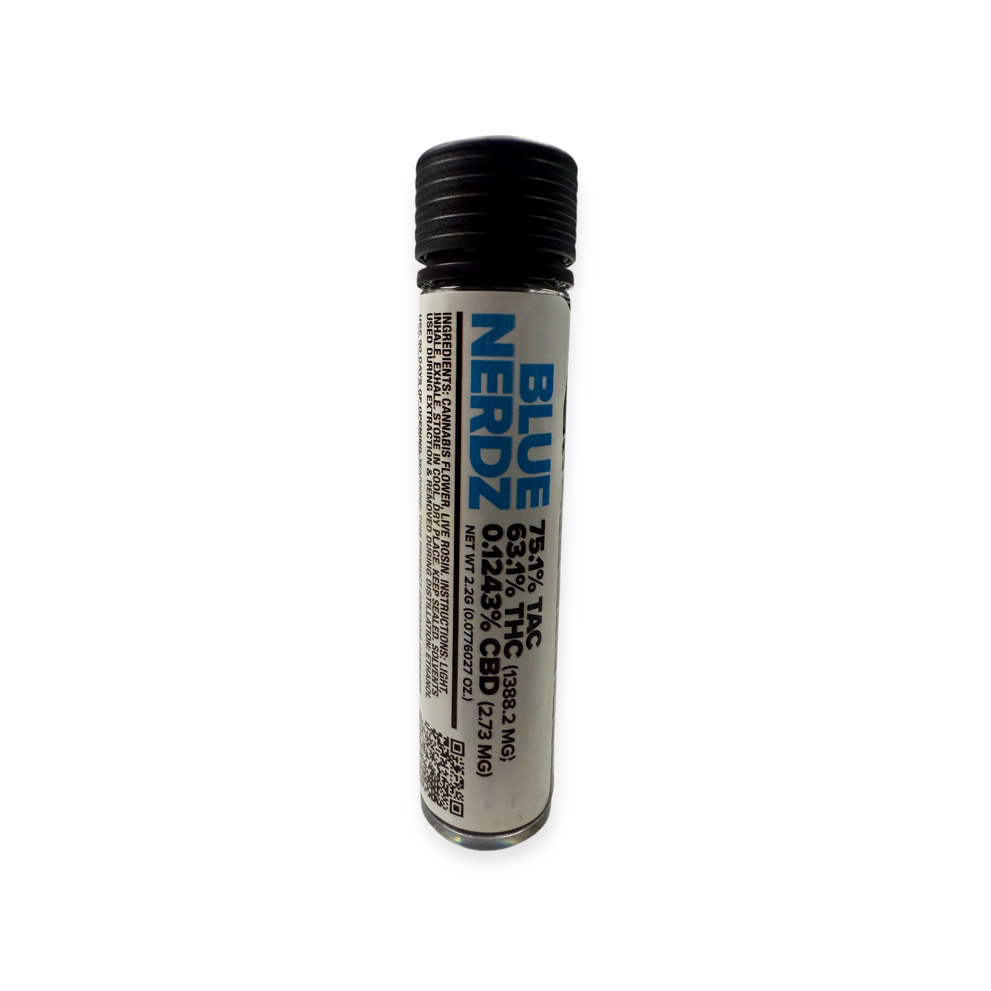 Photograph of product: Blue Nerdz au chocolat Hole - 2.5G