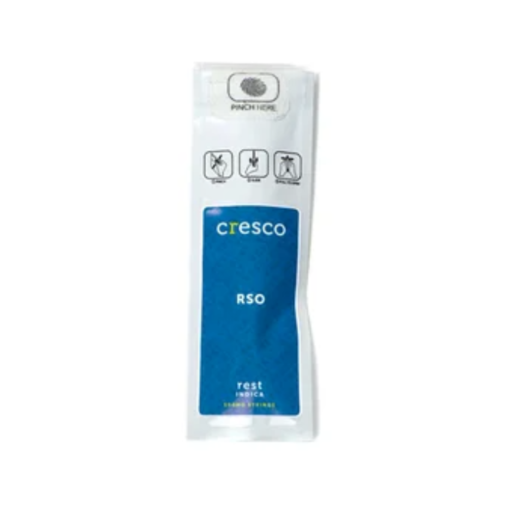 Photograph of product: Lime Sorbet RSO Syringe