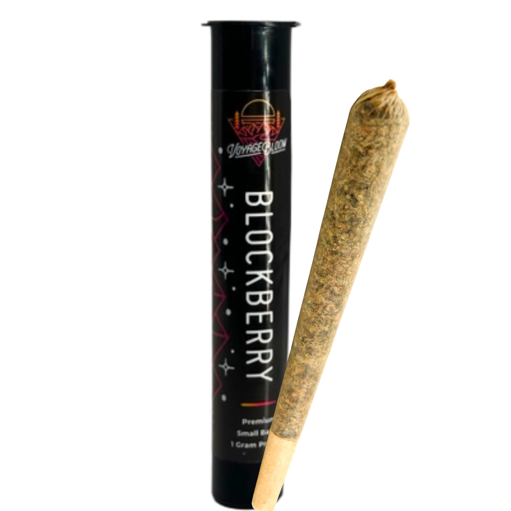 Photograph of product: Voyage Bloom- Blockberry- 1G PRE-ROLL