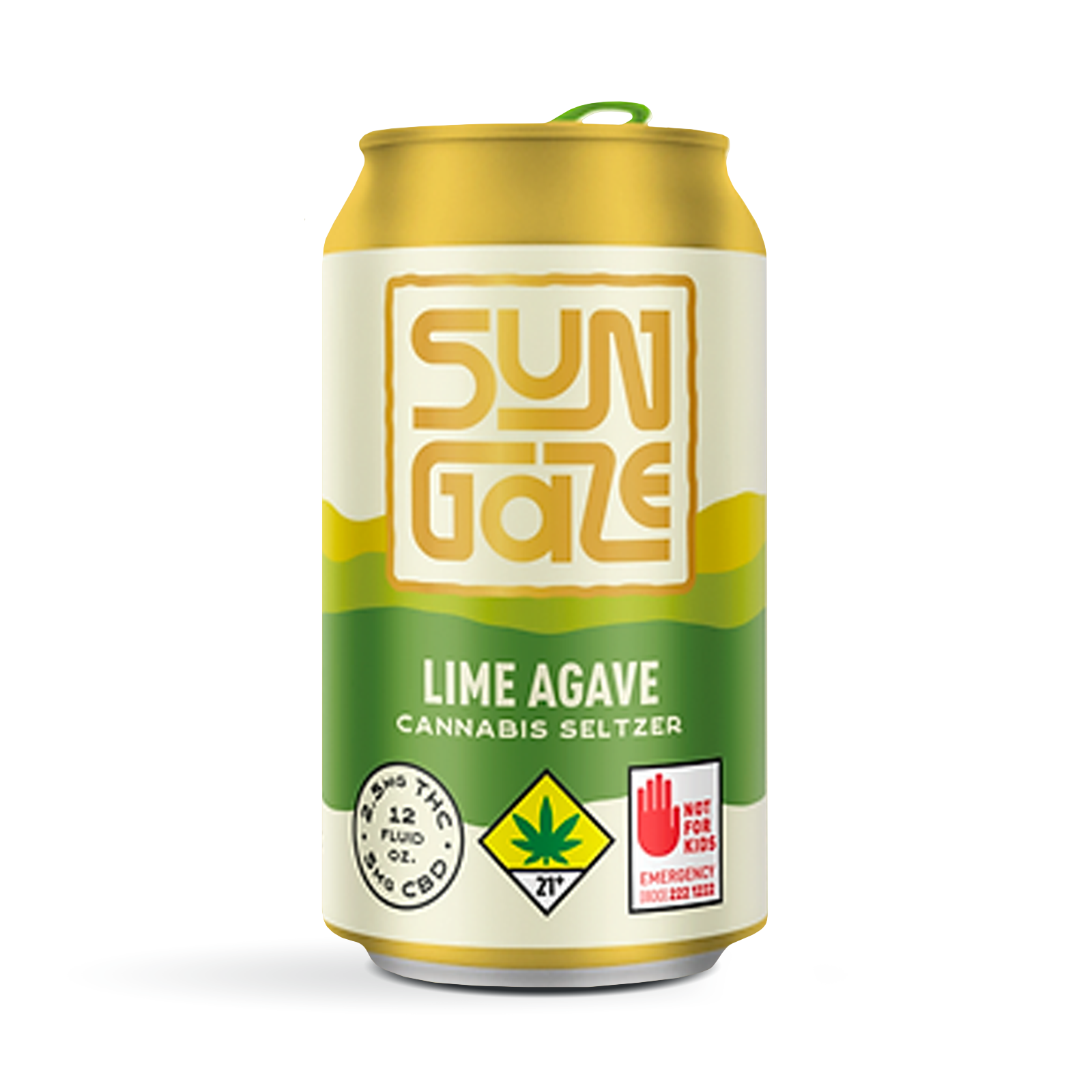 Photograph of product: Lime Agave Seltzer Supernova 2-Pack | 30mg