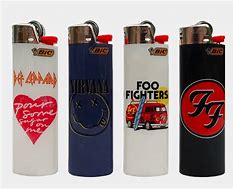 Photograph of product: Lighter | Rock Bands