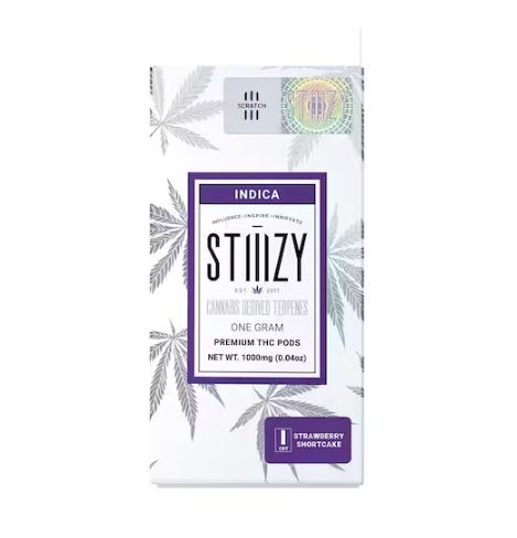 Photograph of product: Stiiizy: Strawberry Shortcake 1G LQD AIO