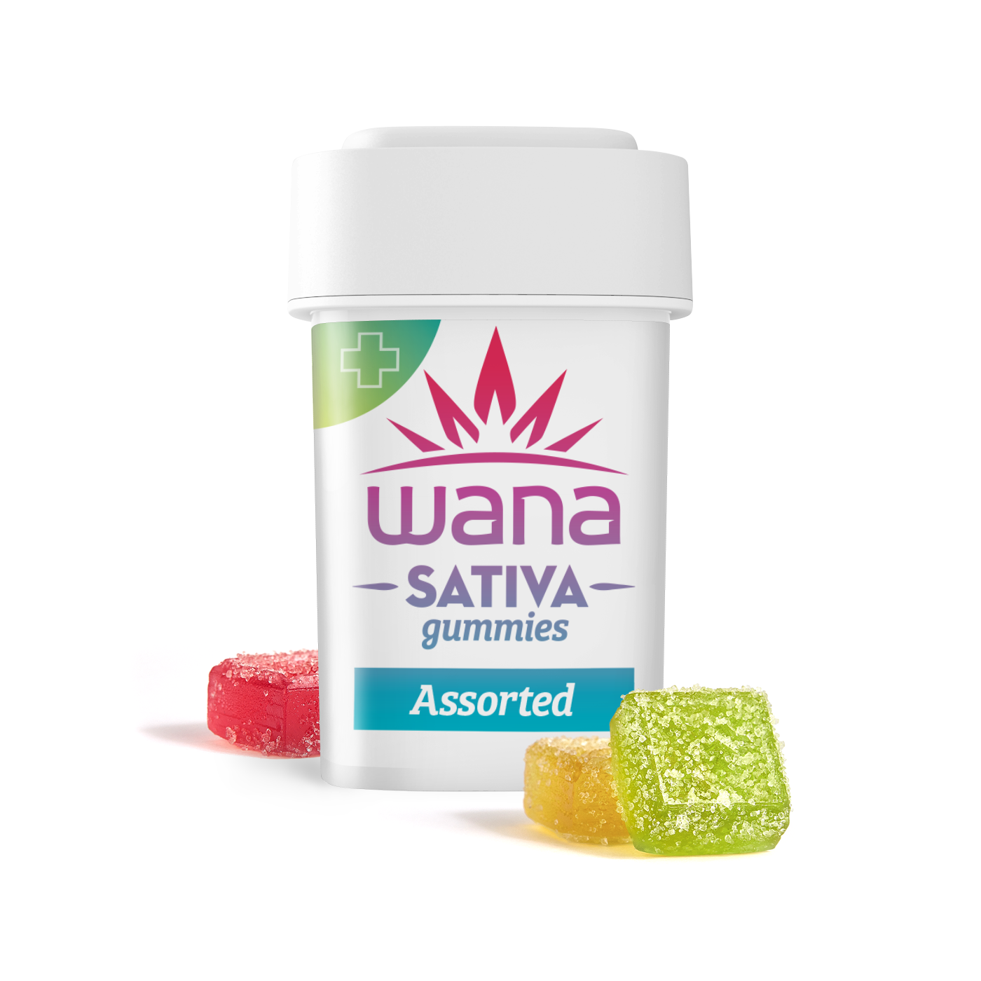 Photograph of product: Classic Assorted Flavors Sativa Gummies (Medical High Dose) [10-Pack] | 200mg