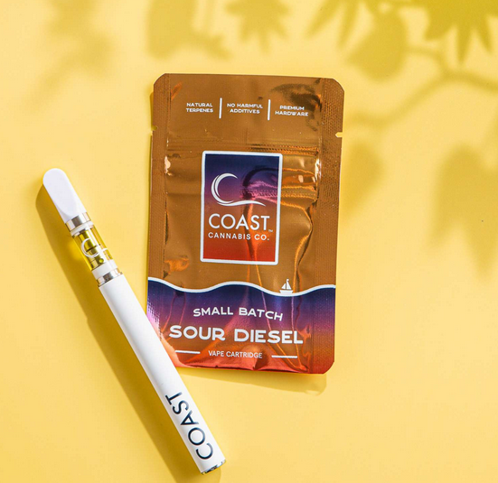 Photograph of product: Distillate Vape - Sour Diesel - 0.5g