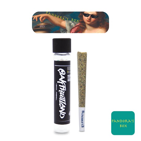 Photograph of product: Preroll Pandora's Box - 1g