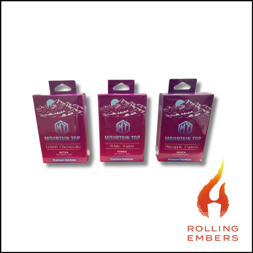 Photograph of product: Mt. Top | White Widow | Cartridge