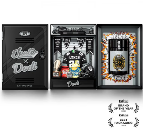 Photograph of product: 5 PACK - Beast Quake - Jeeter Rosin Infused Pre-rolls - Limited Edition (2.5g)