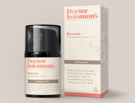 Photograph of product: Dr. Solomon's Lotion 200mg TH-oui- Rescue