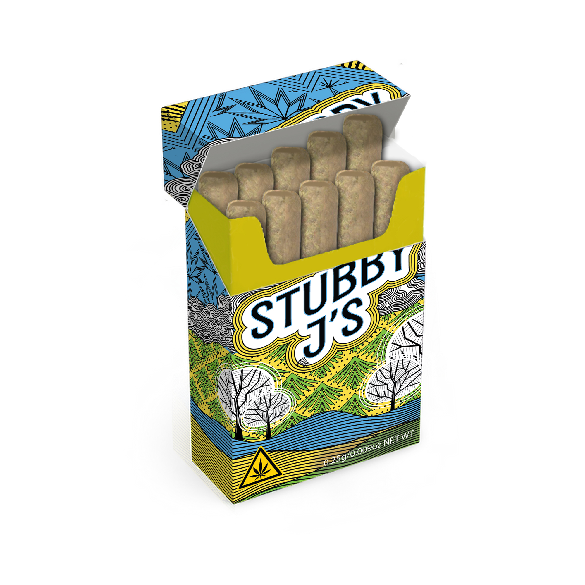 Photograph of product: SJ Infused Flower Pre-Rolls Super Boof (10pk)