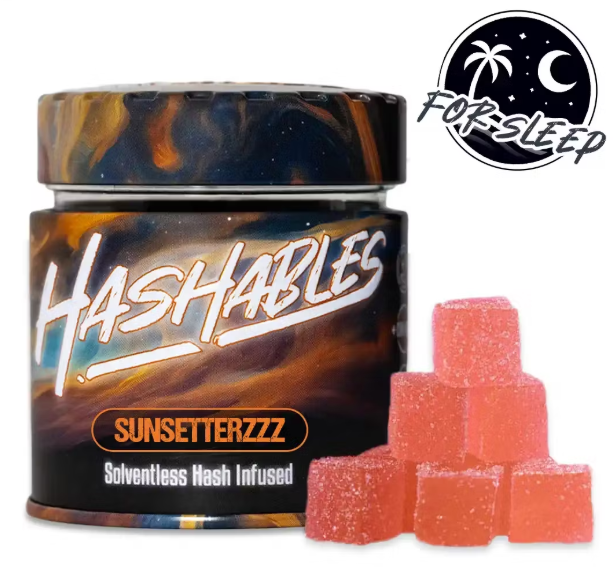 Photograph of product: Gummy | Rosin | Sunsetterzzz | 1:1:1 TH-oui:CBD:CBN | 5mg 20pk