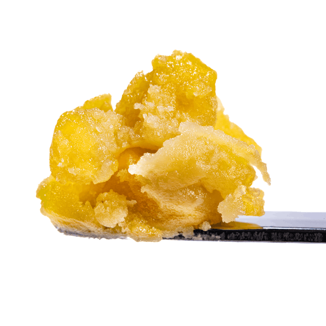 Photograph of product: Banana Punch | Tier 3 | 1g Live Rosin Cold Cure Badder