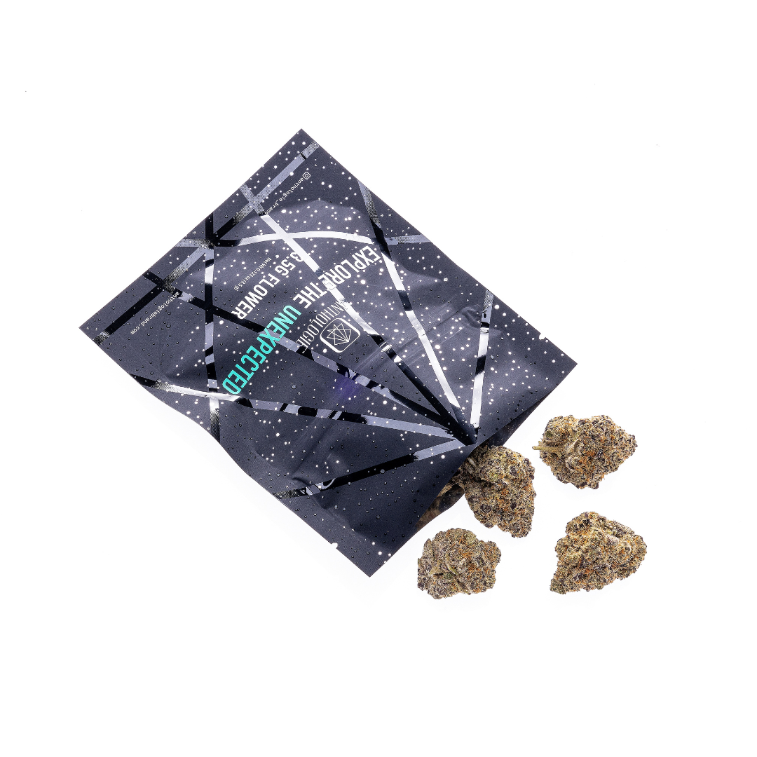 Photograph of product: Flower | Whole Bud | Grape Octane | 3.5g