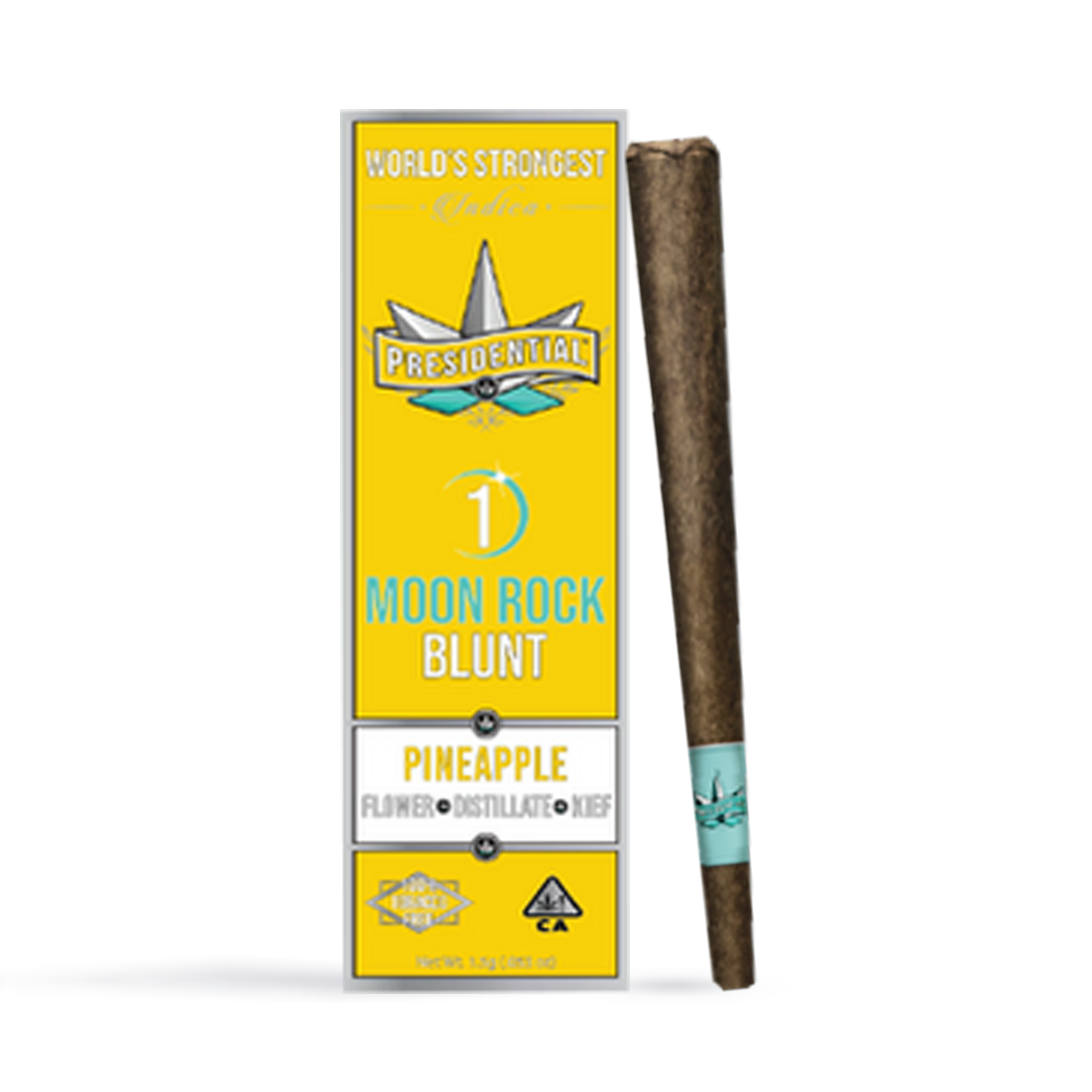 Photograph of product: Pineapple Moon Rock Blunt | 1.5g