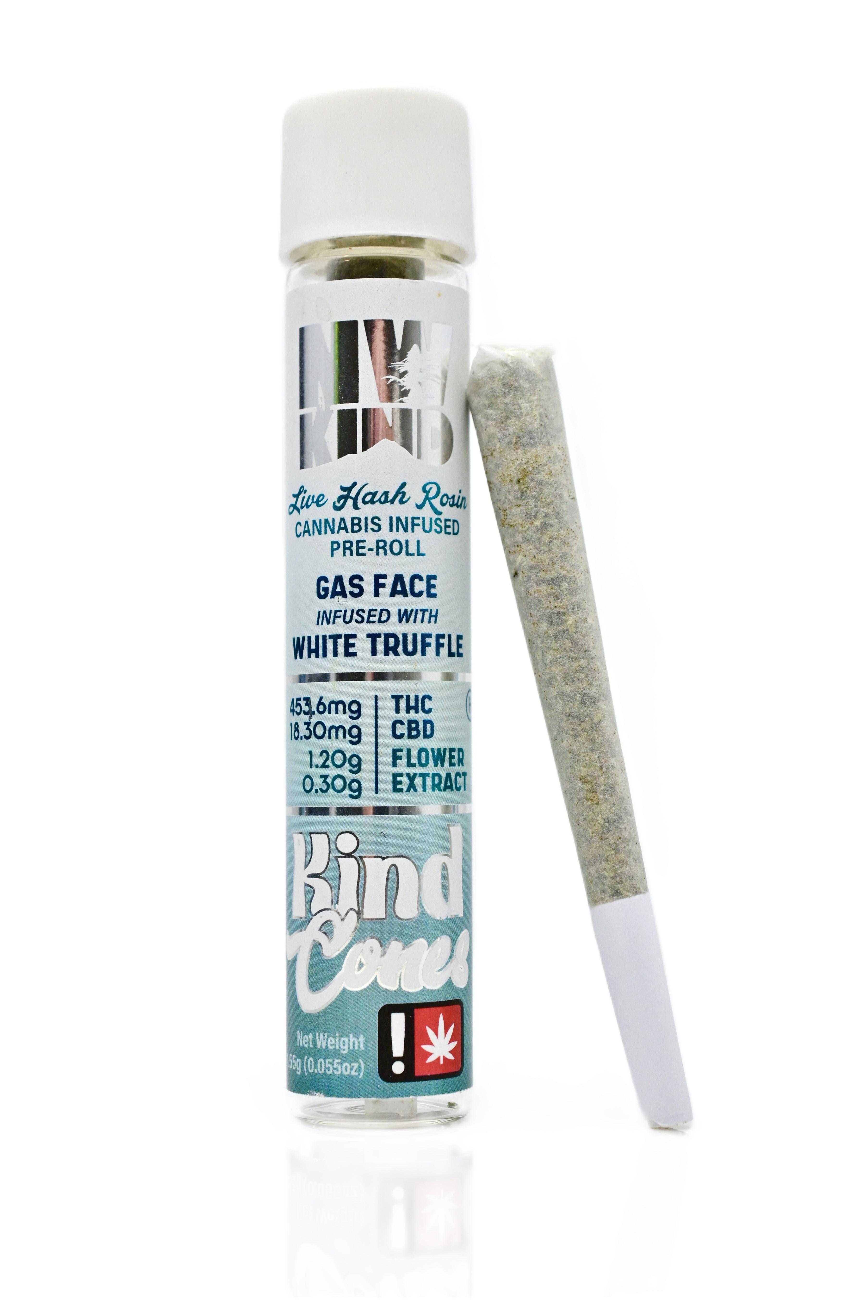 Photograph of product: NW Kind Funk Mountain x Funk Mountain Live Rosin Infused Pre-Roll 1.5g